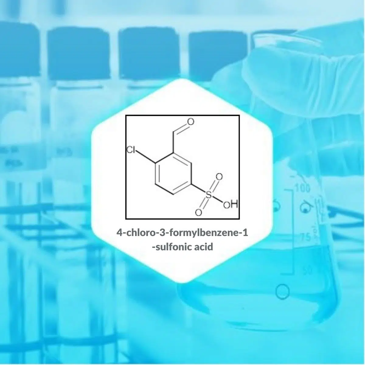 4-chloro-3-formylbenzene-1-sulfonic acid 4-chloro-3-formylbenzene-1-sulfonic acid