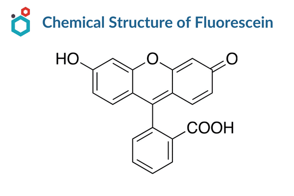 Chemical Structure of Fluorescein