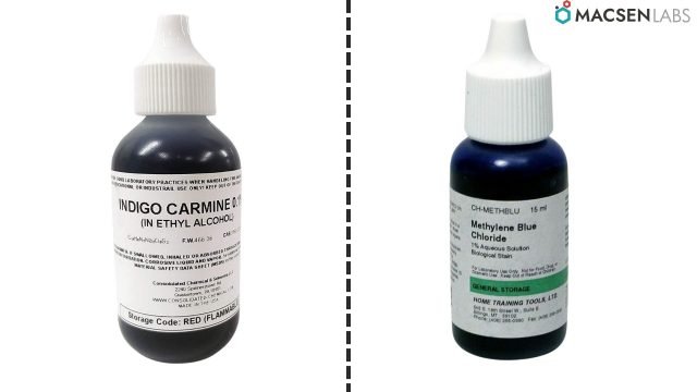 Indigo carmine vs Methylene Blue