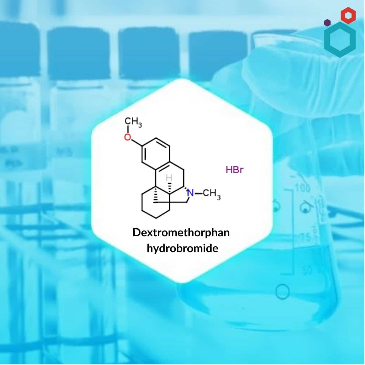 Dextromethorphan hydrobromide Chemical Structure