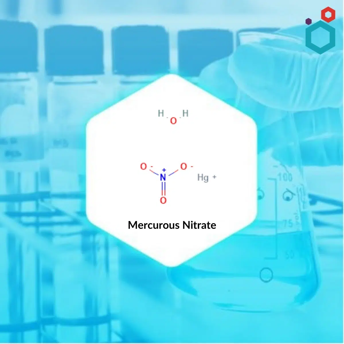 Mercurous Nitrate Structure