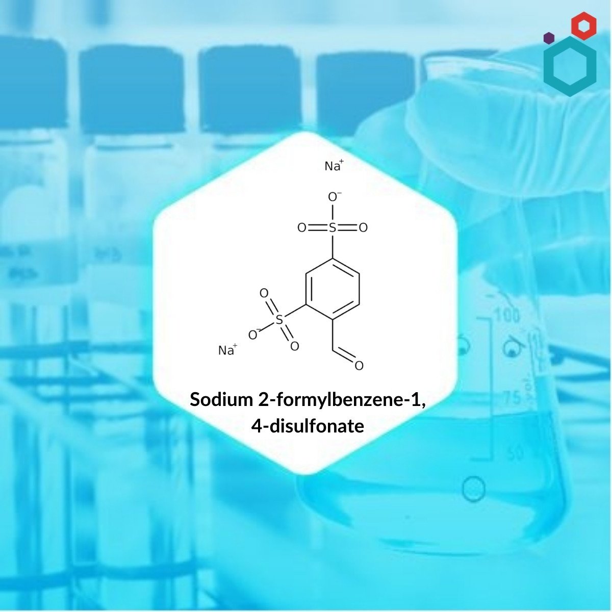 Sodium 2-formylbenzene-1,4-disulfonate Chemical Structure