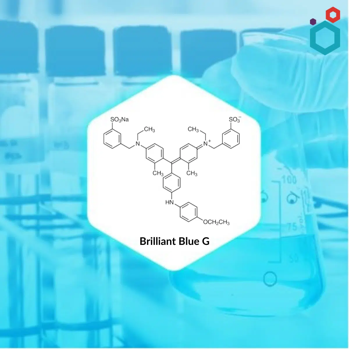 Brilliant Blue G Chemical Structure