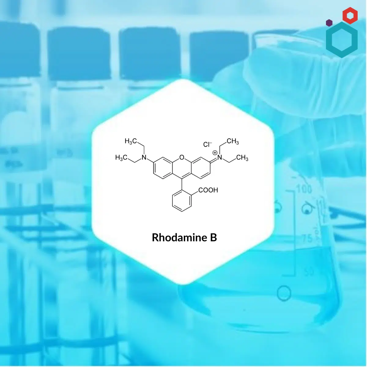 Rhodamine B Chemical Structure