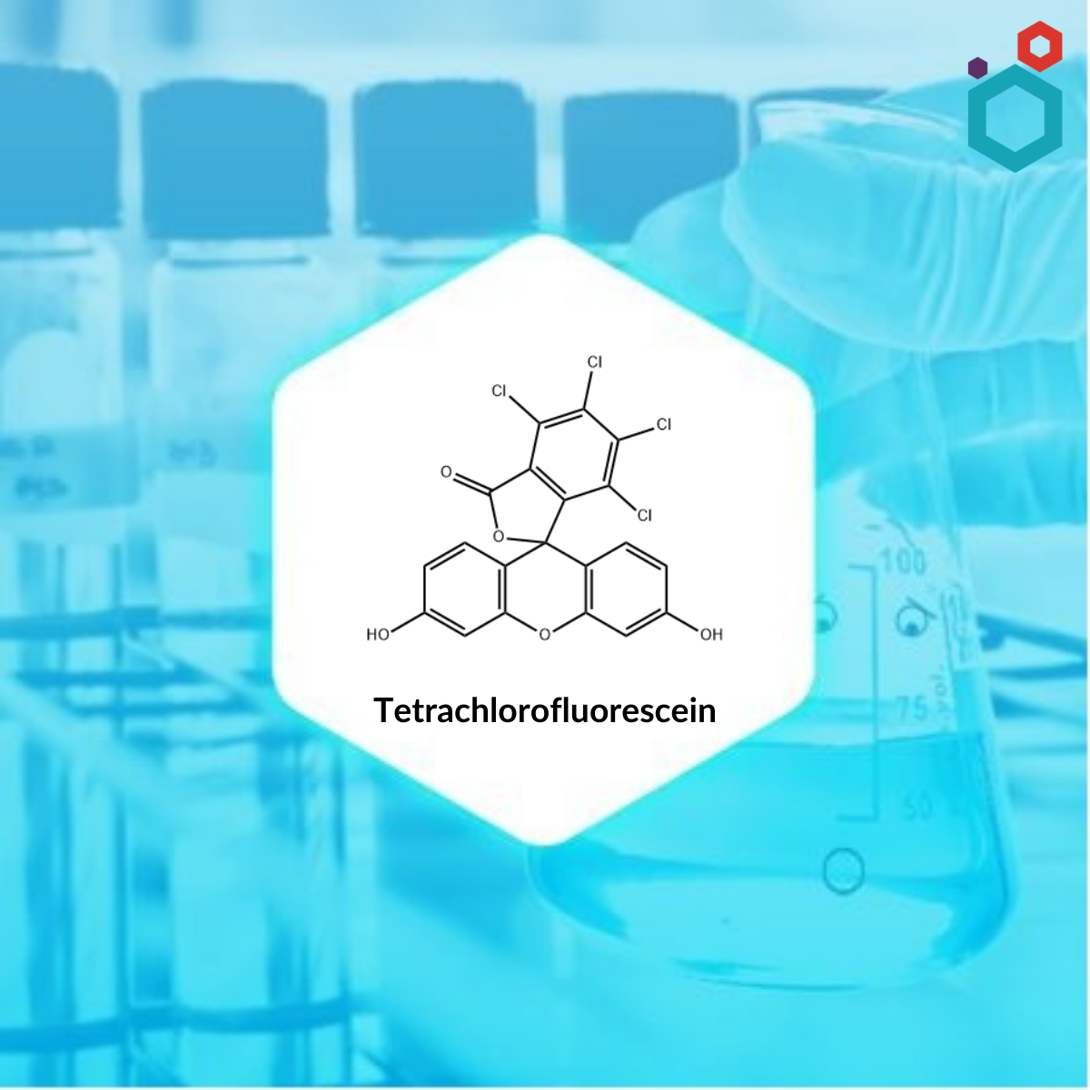 Tetrachlorofluorescein Chemical Structure