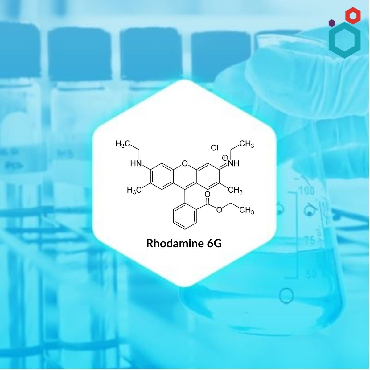 Rhodamine 6G Chemical Structure