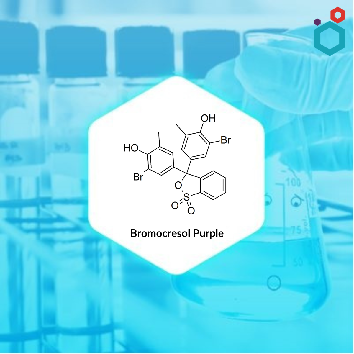 Bromocresol Purple Chemical Structure