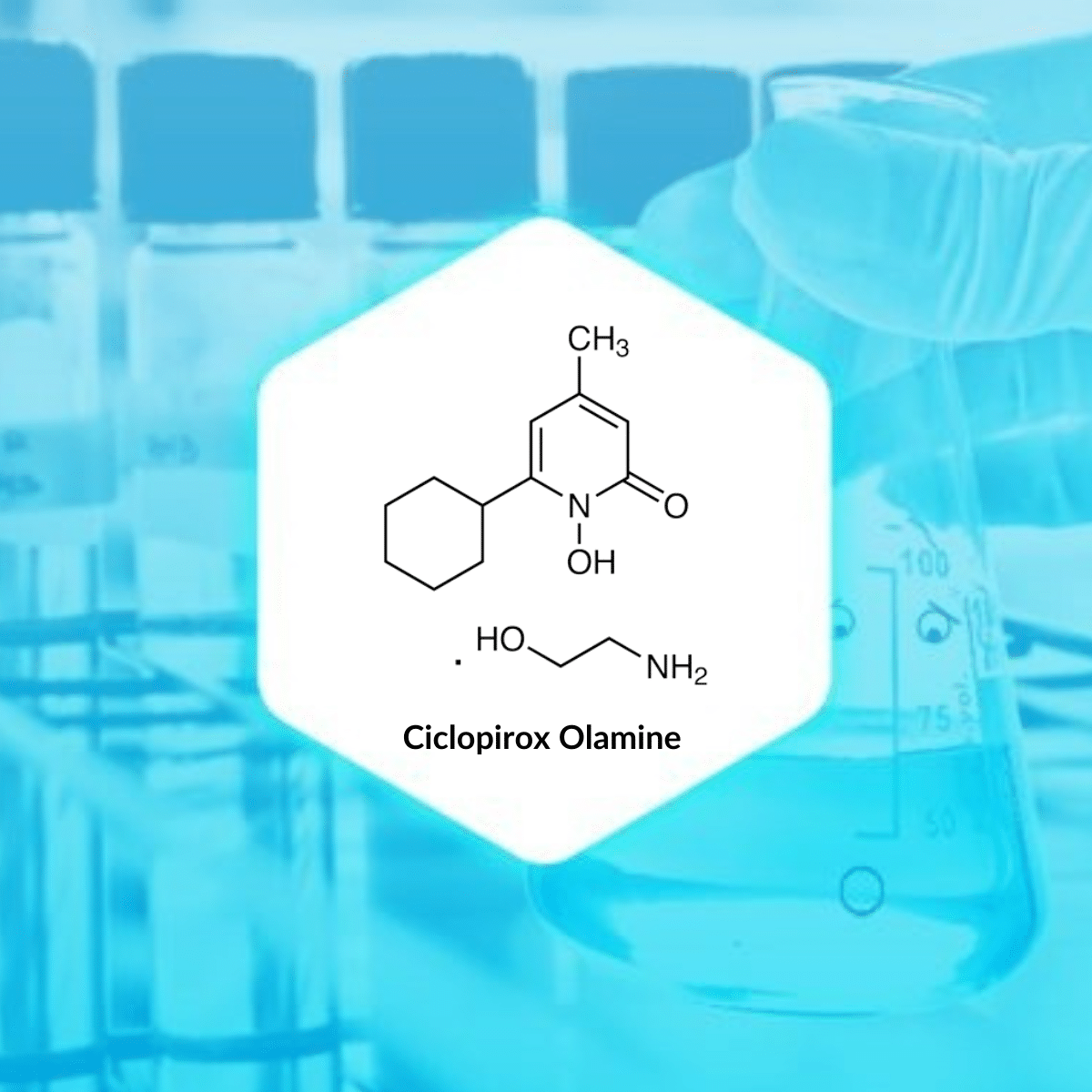 Ciclopirox Olamine Chemical Structure