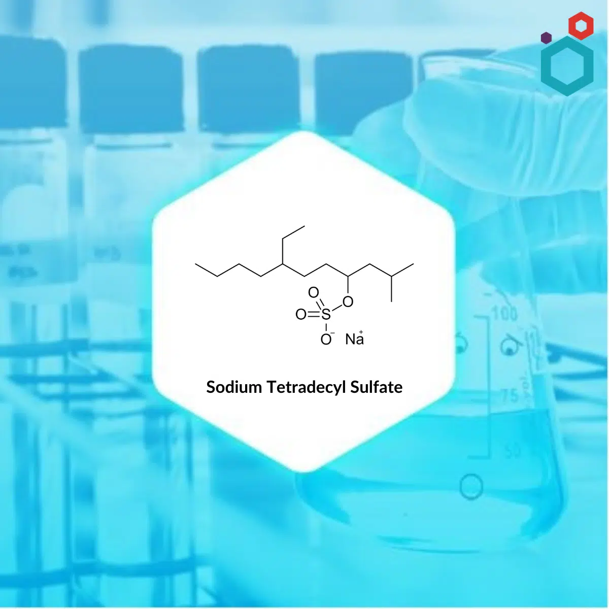 Sodium Tetradecyl Sulfate Chemical Structure Sodium Tetradecyl Sulfate Chemical Structure