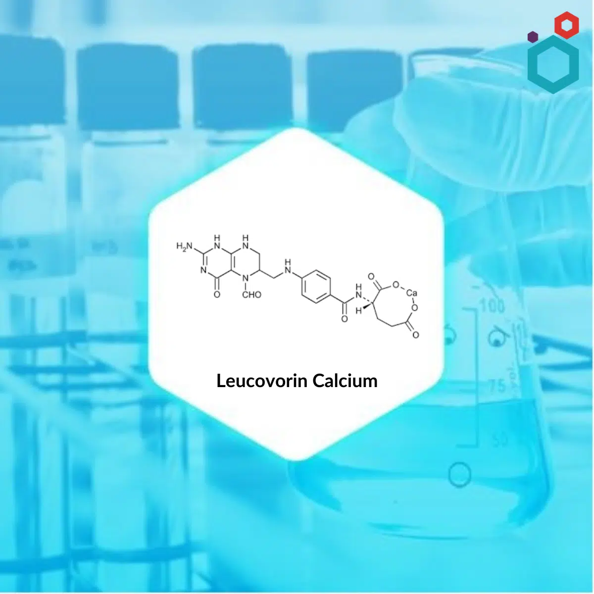 Leucovorin Calcium Chemical Structure