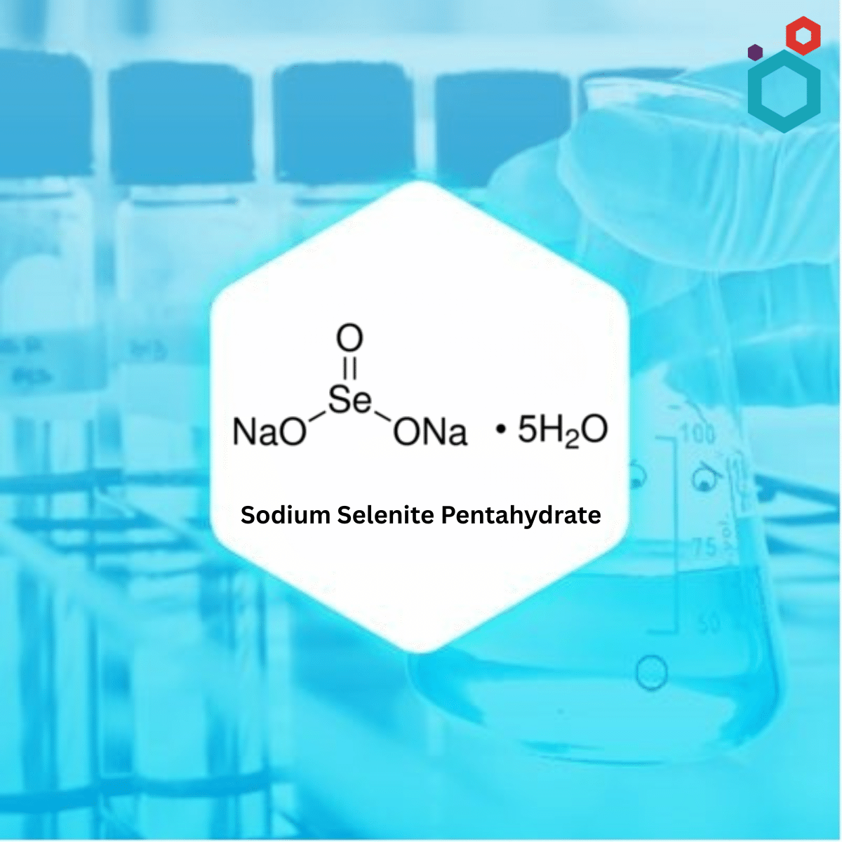 Sodium Selenite Pentahydrate structure