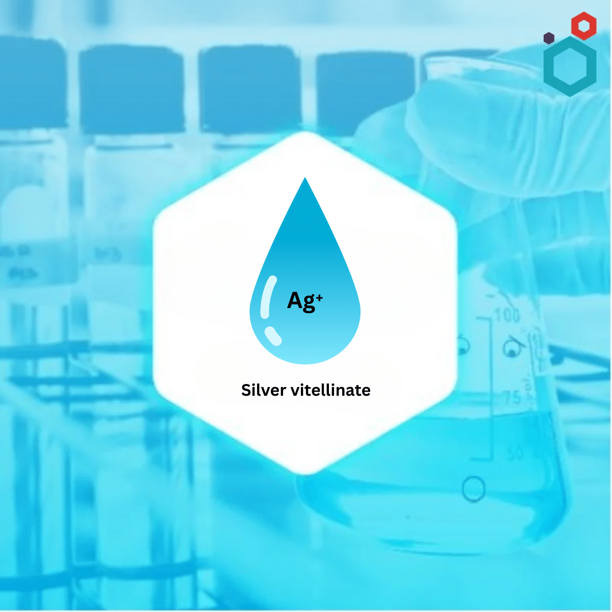 Silver vitellinate, a colloidal mixture of silver bound to protein